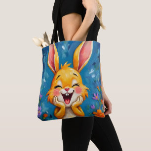 Tote Bag Bunny Bliss