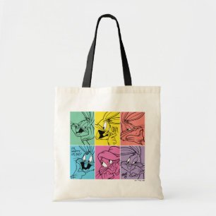 Tote Bag BUNNY™ - Expressions de blocs de couleur