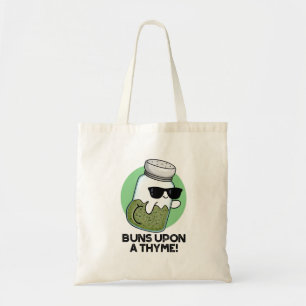 Tote Bag Buns Sur Un Pun D'Herbe Drôle De Thyme