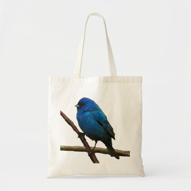 Tote Bag Bunting Indigo (Devant)