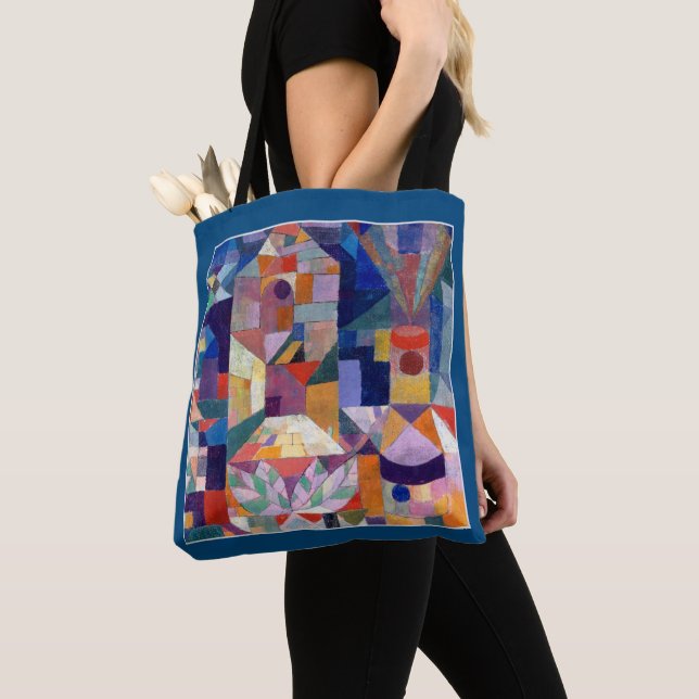 Tote Bag Burggarten (Jardin du Château) - Paul Klee - (De près)