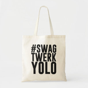 Tote Bag Butin Twerk Yolo de Hashtag
