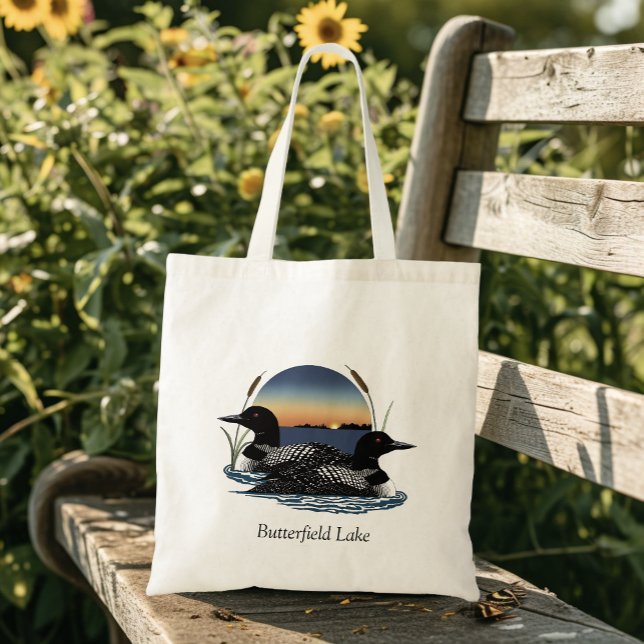 Tote Bag Butterfield LakeLoon Pair (Créateur téléchargé)