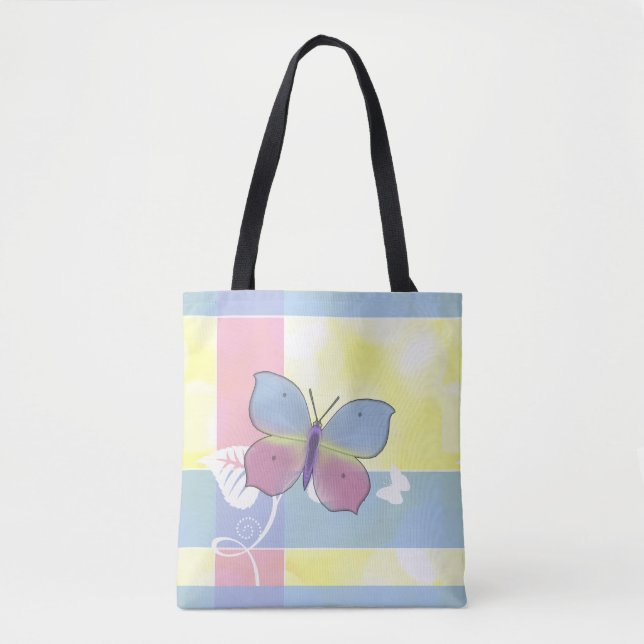 Tote Bag Butterfly - All Over Print Tote (Devant)