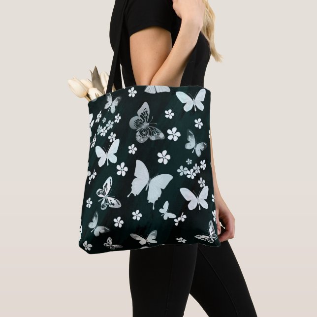 Tote Bag Butterfly Pattern 14 (De près)