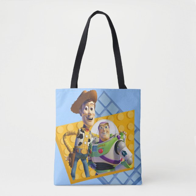Tote Bag Buzz et Woody de Toy Story (Devant)
