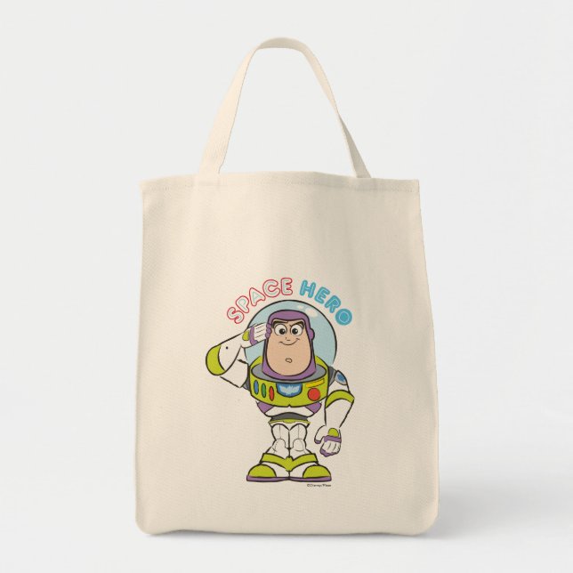 Tote Bag Buzz Lightyear "Space Hero" (Devant)