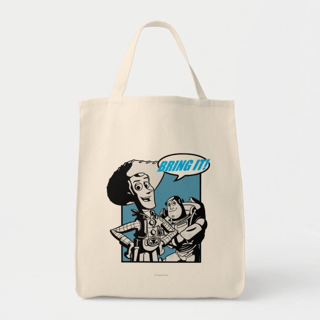 Tote Bag Buzz & Woody : Apportez-Le (Devant)