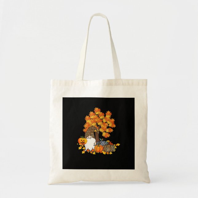 Tote Bag C’est automne Y’all mignon Gnomes Citrouille Autom (Devant)