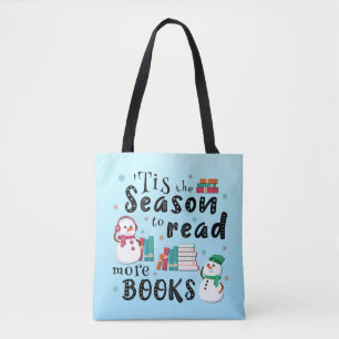 Tote Bag C’est la saison pour lire plus de livres