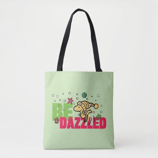Tote Bag cacahuètes | Bois de Noël Eblouissez (Devant)