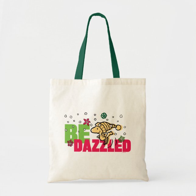Tote Bag cacahuètes | Bois de Noël Eblouissez (Devant)