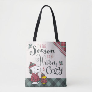 Tote Bag cacahuètes   C'Est La Saison D'Être Cosy