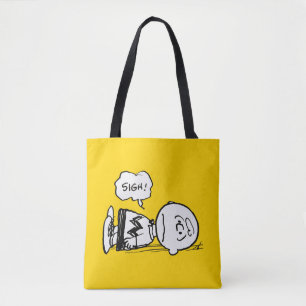 Tote Bag cacahuètes   Charlie Brown est en panne