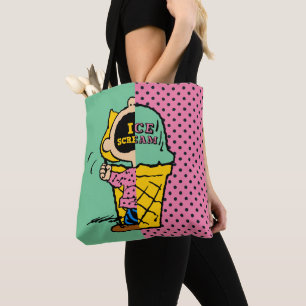 Tote Bag cacahuètes Crème de glace Sally demi et demi