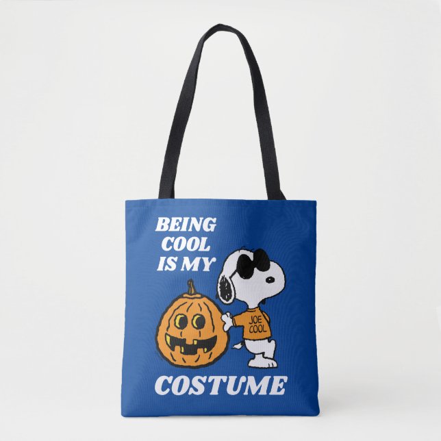 Tote Bag cacahuètes | Être Cool Est Mon Costume (Devant)