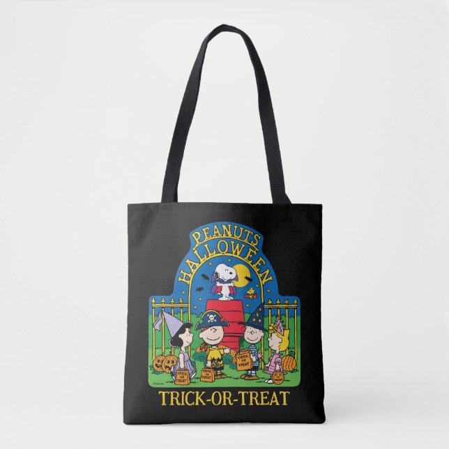 Tote Bag cacahuètes | Halloween des cacahuètes (Devant)