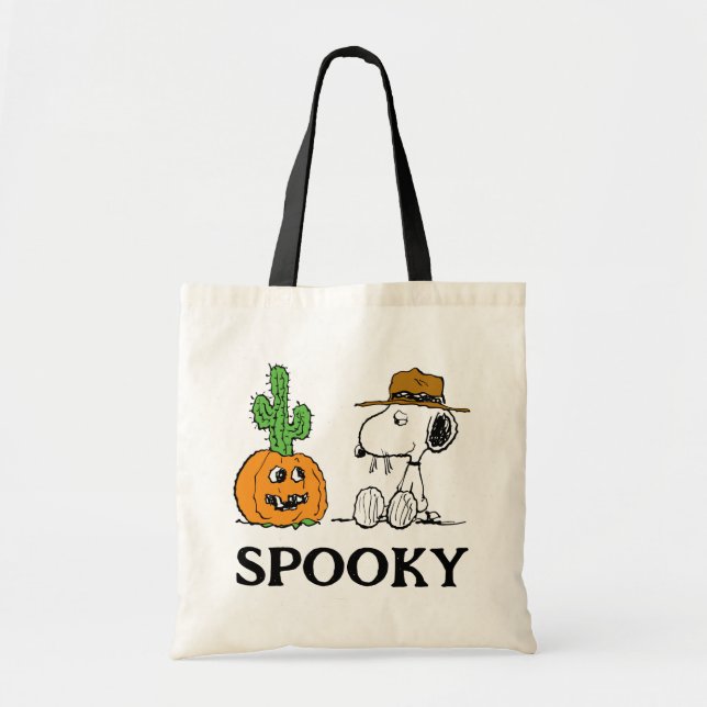 Tote Bag cacahuètes | Halloween du désert de Spike (Devant)