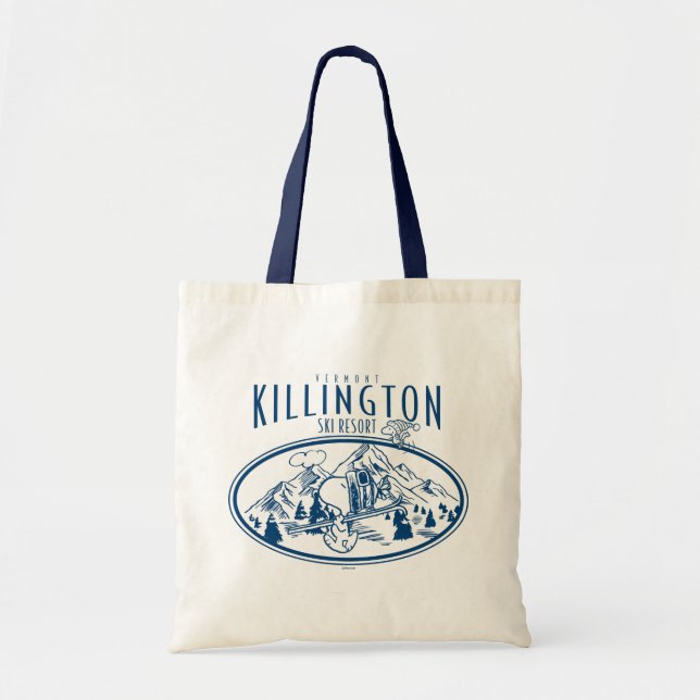 Tote Bag cacahuètes | Killington Ski Resort Vermont (Devant)
