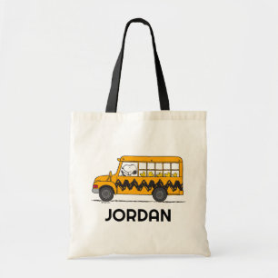 Tote Bag cacahuètes Pilote de bus Snoopy