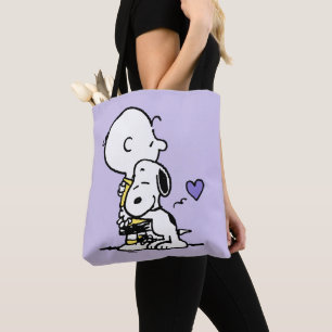 Tote Bag cacahuètes Saint Valentin Charlie Brown & Snoo