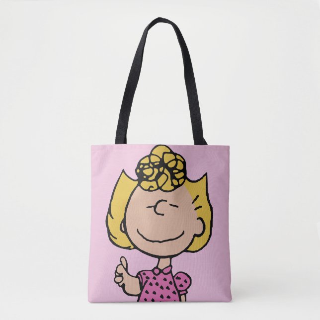Tote Bag cacahuètes | Sally Super Smile (Devant)