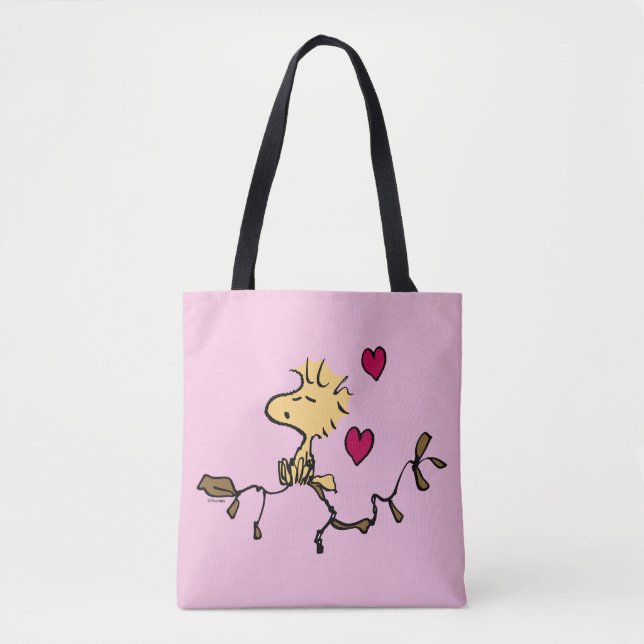 Tote Bag cacahuètes | Sifflet Woodstock (Devant)