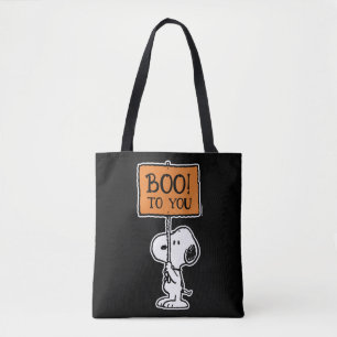 Tote Bag cacahuètes   Snoopy Boo !
