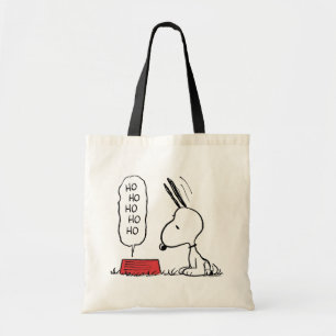 Tote Bag cacahuètes   Snoopy Ho Ho Ho Plat alimentaire
