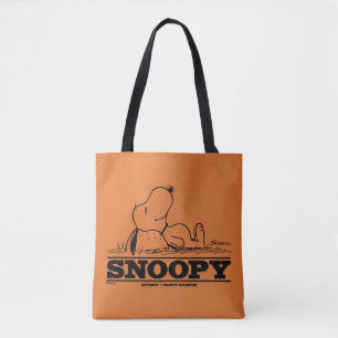 Tote Bag cacahuètes   Snoopy Reest Break