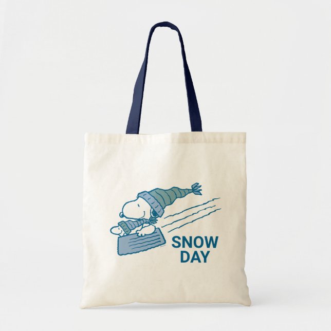 Tote Bag cacahuètes | Snoopy & Woodstock (Devant)
