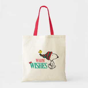 Tote Bag cacahuètes   Snoopy & Woodstock Chaleurs