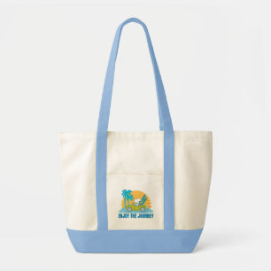 Tote Bag cacahuètes   Snoopy & Woodstock Profitez du voyage
