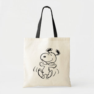Tote Bag cacahuètes   Une Danse Heureuse Snoopy
