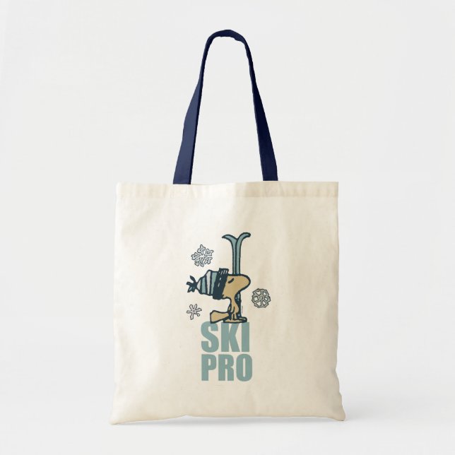 Tote Bag cacahuètes | Woodstock Ski Pro (Devant)