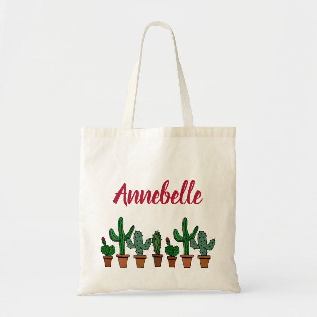 Tote Bag Cactus (Devant)