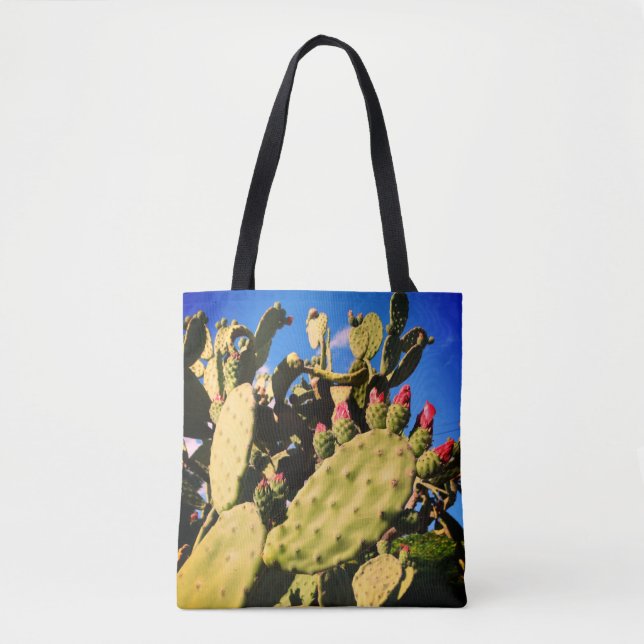 Tote Bag Cactus du Saguaro, Cactus Plantes (Devant)