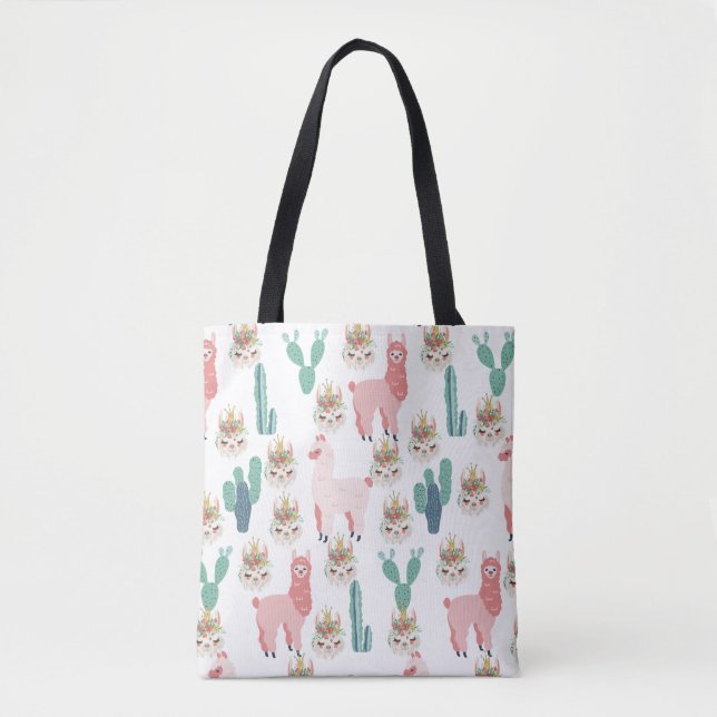 Tote Bag Cactus vert (Devant)