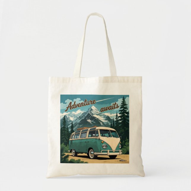 Tote Bag Cadeau d'aventure rustique en plein air (Devant)