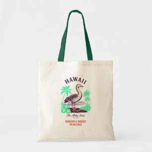 Tote Bag Cadeau de bienvenue pour mariage à Hawaii Demoisel