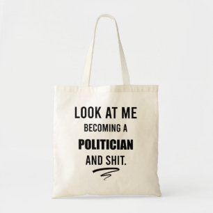 Tote Bag Cadeau de fin d'études politiques Chemise de scien
