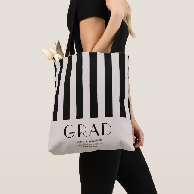 Tote Bag Cadeau de graduation minimal moderne (De près)