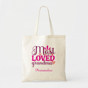 Tote Bag Cadeau de grand-mère le plus aimé pour grand-mère