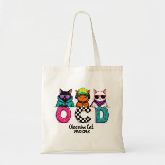Tote Bag Cadeau de la dame de chat - Trouble de chat obsess