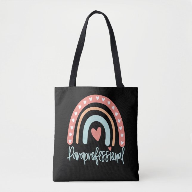 Tote Bag Cadeau de Merci de fin d'année paraprofessionnel (Devant)