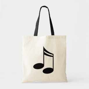 Tote Bag Cadeau de musique de notes musicales