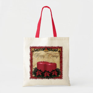Tote Bag CADEAU DE Noël Classique Holiday Deco