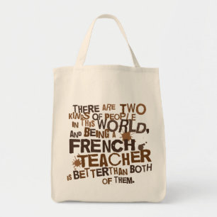 Tote Bag Cadeau de professeur français