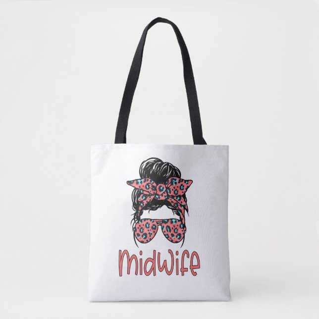 Tote Bag Cadeau de sage-femme (Devant)