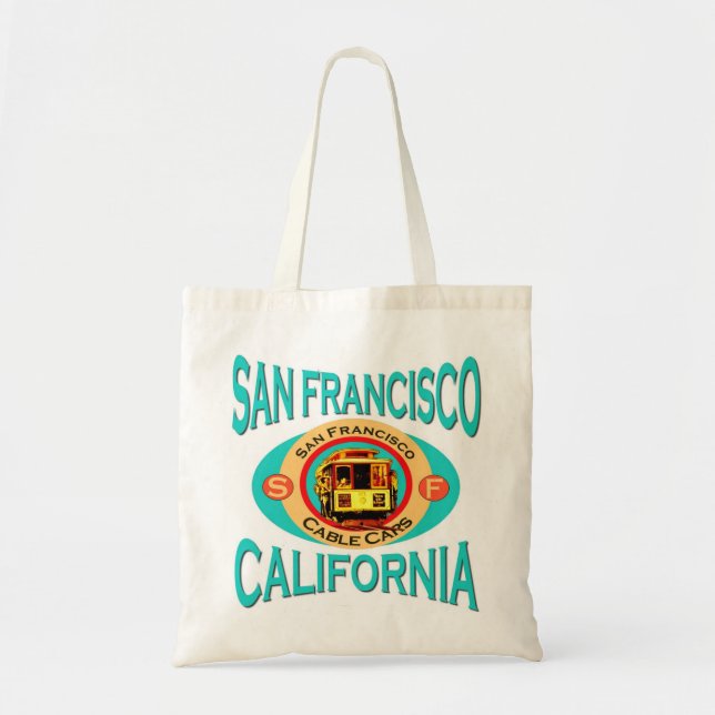 Tote Bag Cadeau de San Francisco la Californie (Devant)